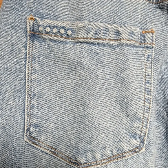 BlankNYC Franklin Ribcage Wide Leg Released Hem Sz 25 Boho - Picture 7 of 11